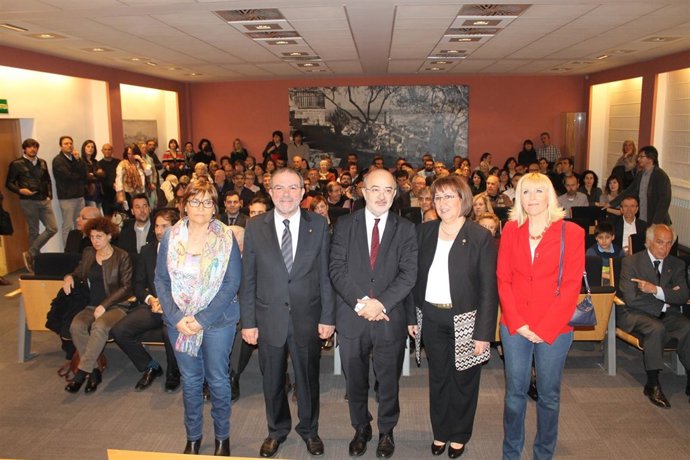 Inauguración del espacio 'Tragèdia al Call Tàrrega 1348'