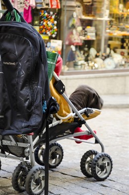 Bebé, Carrito, Natalidad