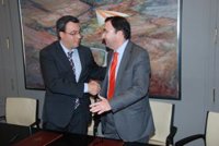 Ayuntamiento Alcázar y Aqualia firman la gestión mixta del agua