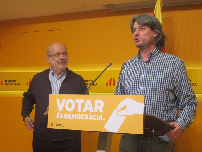 Josep Maria Terricabras y Dionís Guiteras, ERC