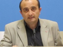 El concejal de IU, Raúl Ariza