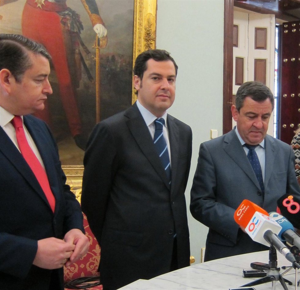 Juan Manuel Moreno, presidente del PP-A