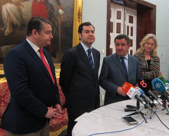 Juan Manuel Moreno, presidente del PP-A