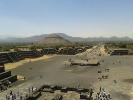 Piramide prehispánica en México
