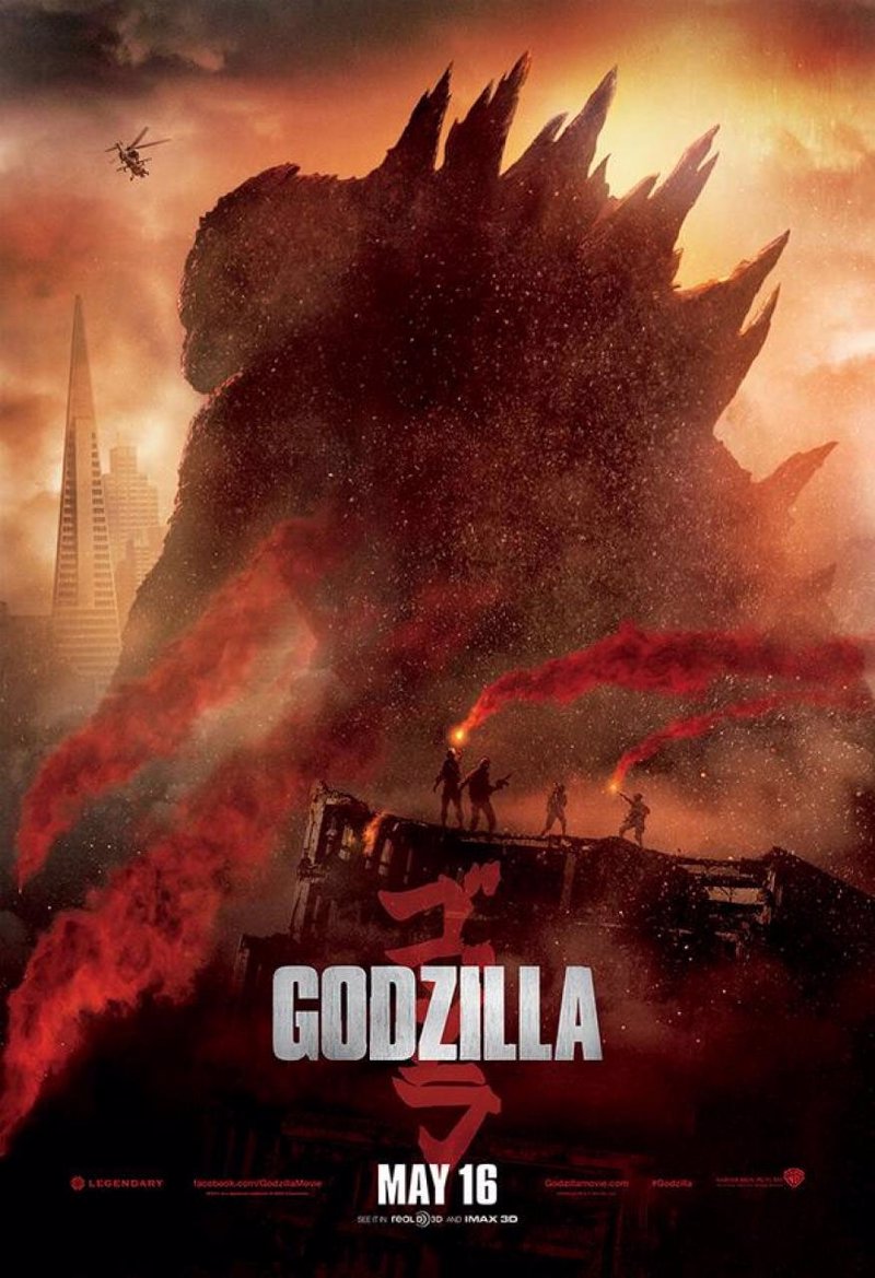 Godzilla arrasa la ciudad en los dos nuevos pósters