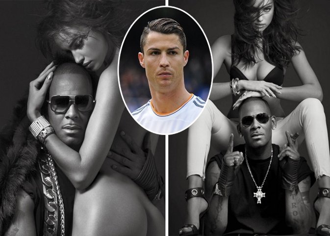 Irina Shayk, ¡desata los celos de Cristiano Ronaldo! fotos provocativas R KELLY
