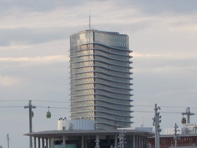Torre del Agua, en el recinto de la Expo