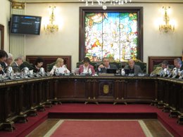 Pleno Del Ayuntamiento De Pamplona.