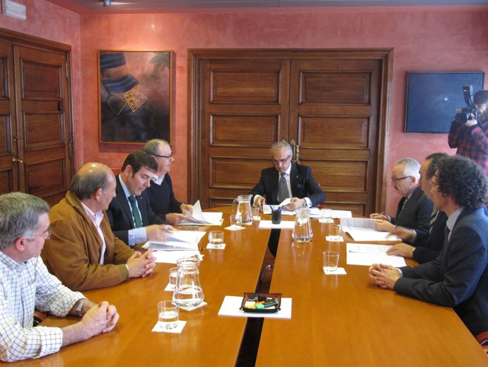 Reunión del Sespa y centros concertados