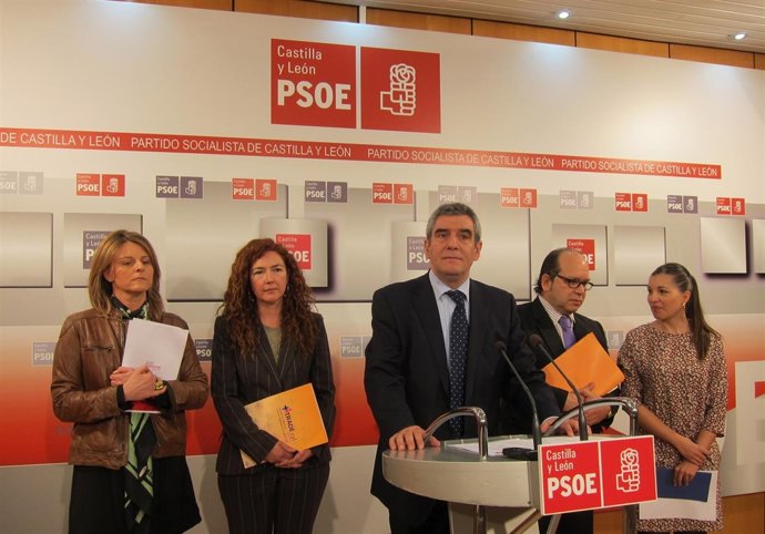 El secretario regional del PSOE con los autónomos de CyL