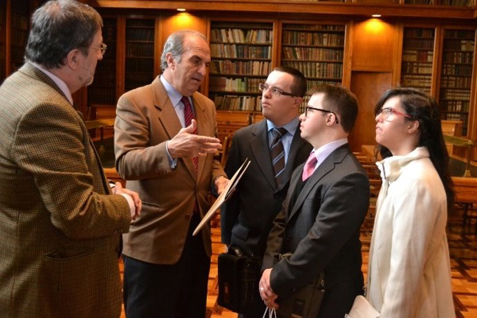 Reunión de Fomento del Trabajo con Down Catalunya