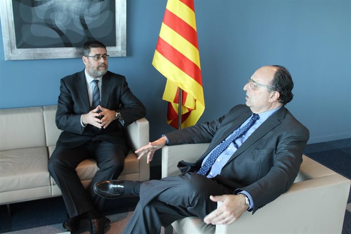 Los presidentes de la Cámara de Cuentas y la Sindicatura de Cuentas catalana