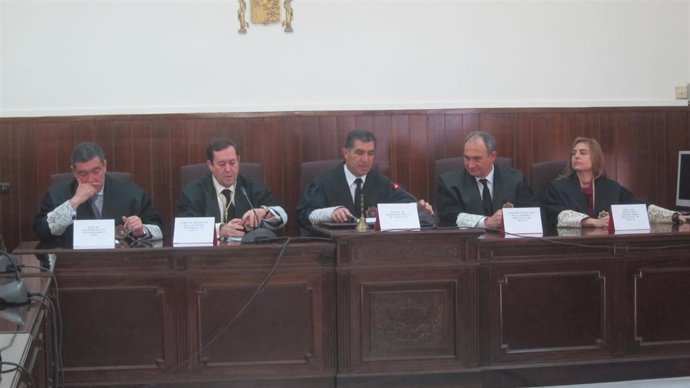 El presidente del TSJA, Lorenzo de Río.