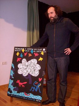 Mikel Urmeneta, presenta el cartel del Cerezo en Flor