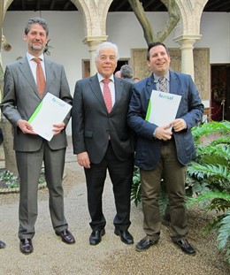 Cañadilla, Moreno y Expósito en el Palacio de Viana de Córdoba