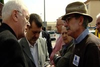 Cayo Lara apoya la consulta en Alcázar contra la privatización del agua y defiende "el derecho a decidir" de los vecinos