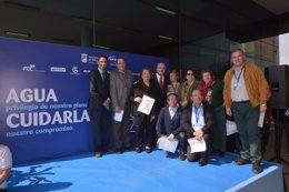 El alcalde de Málaga en la celebración del Día Mundial del Agua