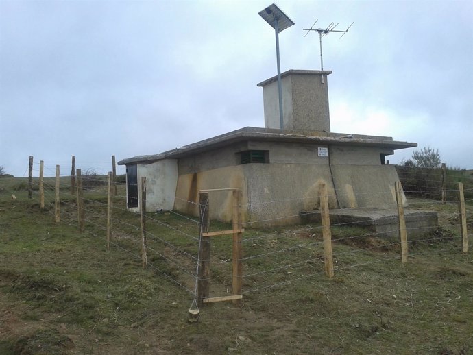 Depósito de agua en Valderredible (Cantabria)