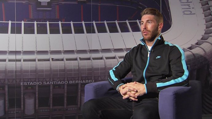 Sergio Ramos en una entrevista en Gol T