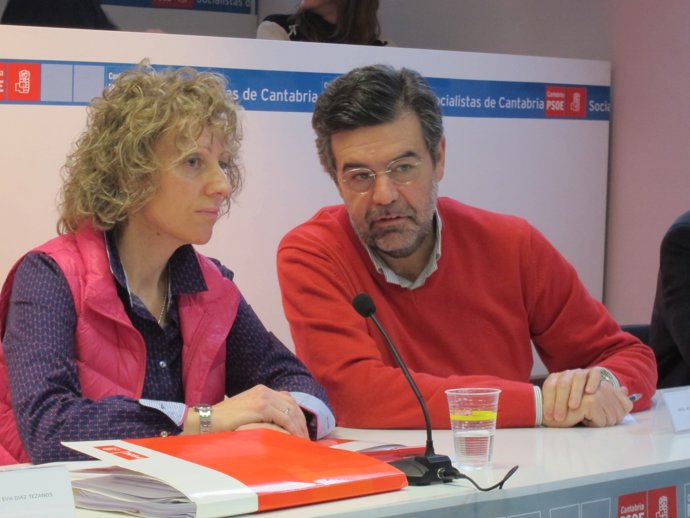 Rosa Eva Díaz Tezanos con Ángel Agudo 