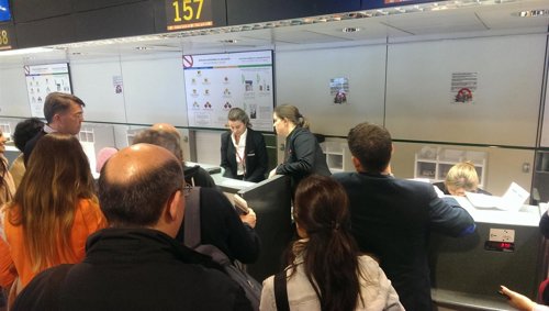 Fallo en sistema informático de Iberia