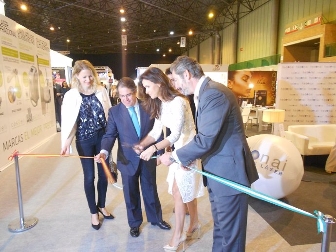 Inauguración de Expobelleza 2014