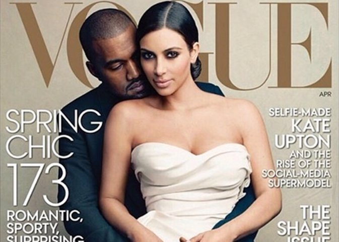 Kim Kardashian y Kanye West lo consiguen, ya son portada de Vogue