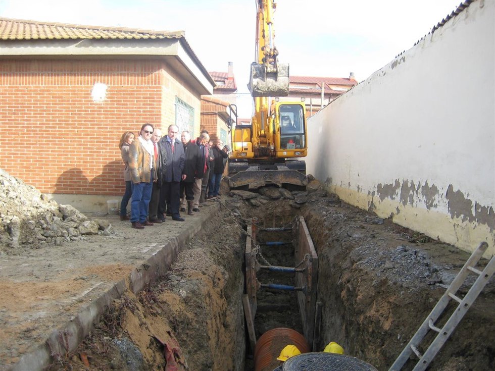 Obras realizadas en la localidad de Grijota