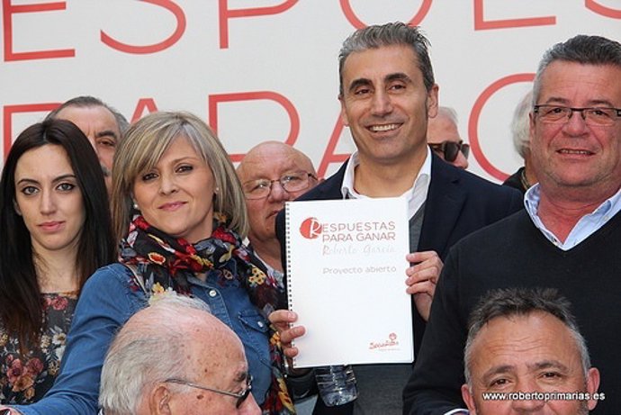 Roberto García cierra su campaña de Primarias 