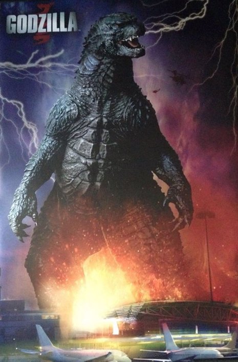 Cartel de Godzilla 
