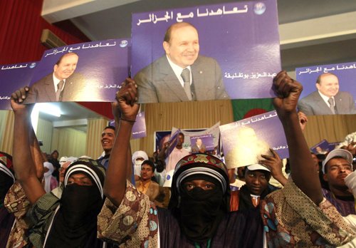 Campaña electoral para las presidenciales de Argelia el 17 de abril