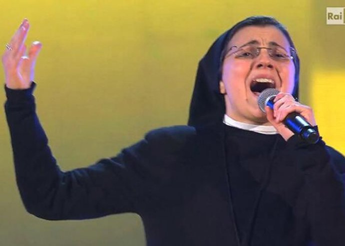 Monja La voz Italia lo tiene claro