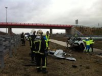 El 061 atendió a 66 personas debido a 45 accidente de tráfico el fin de semana en Galicia, de las que dos fallecieron