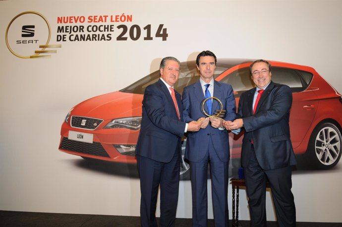 Entrega del premio 'Mejor Coche de Canarias 2014' al Seat León