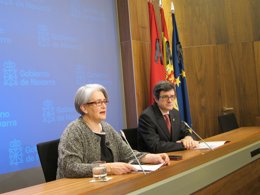 Lourdes Goicoechea y José Iribas