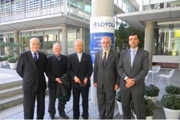 Visita de la Universidad Sofía de Tokio (Japón) en el campus de Sevilla