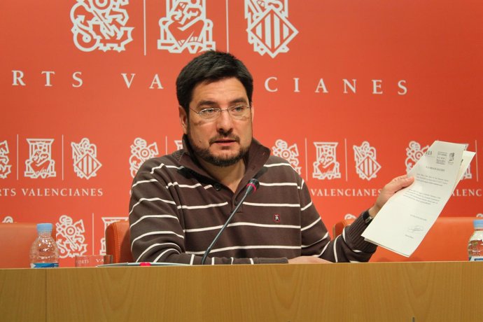 Ignacio Blanco en una rueda de prensa