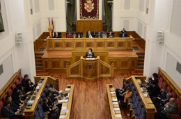 Pleno de las Cortes de Castilla-La Mancha