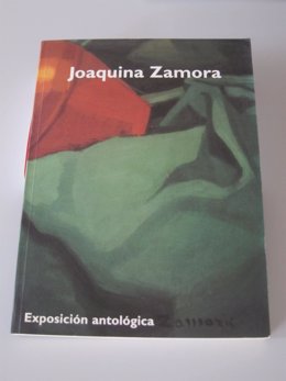 Catálogo de la exposicón de Juaquina Zamora en el Palacio de Sástago (1996).