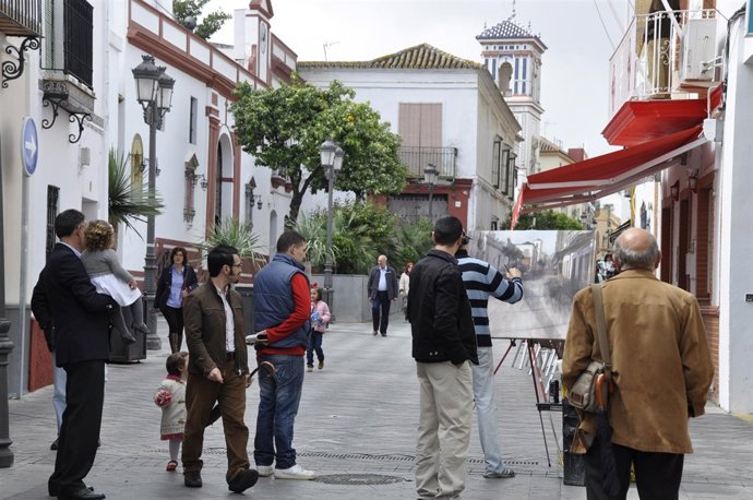 Concurso de pintura 'Miradas' en Tomares