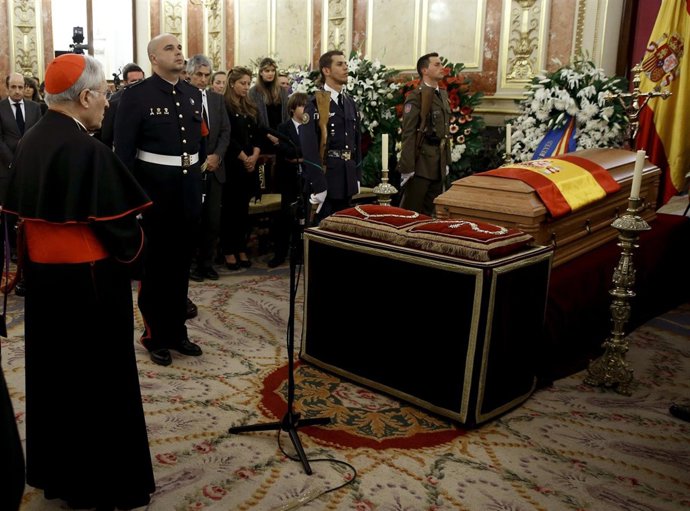 Capilla ardiente de Suárez 