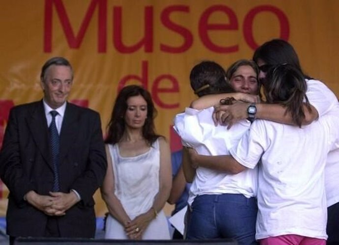 Cristina Fernández y Néstor Kirchner