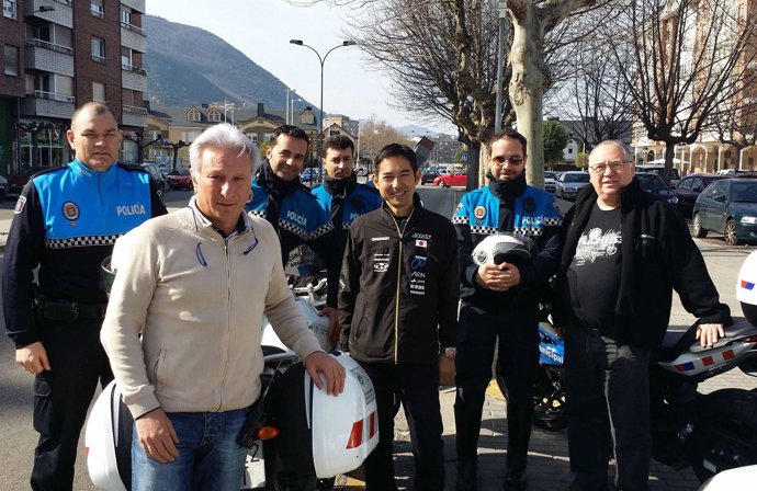 El seleccionador japonés de ciclismo, Akira Asada, en Ponferrada