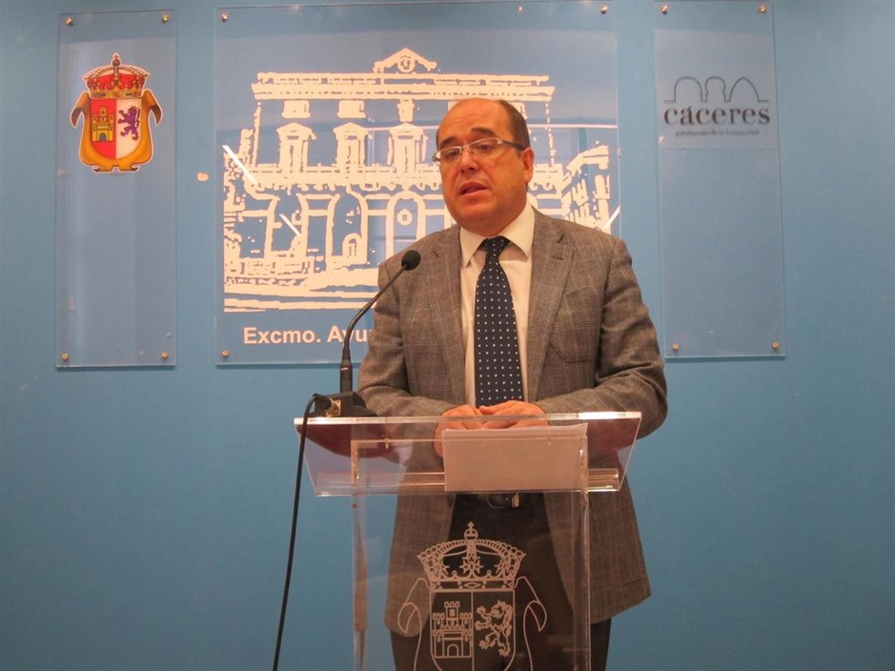 Valentín Pacheco, Portavoz Del Ayuntamiento De Cáceres
