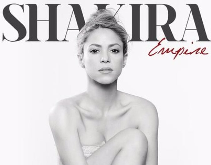 Shakira revela la portada de su single Empire