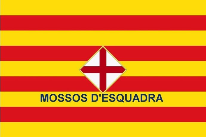 Imagen del proyecto de bandera de Mossos d'Esquadra