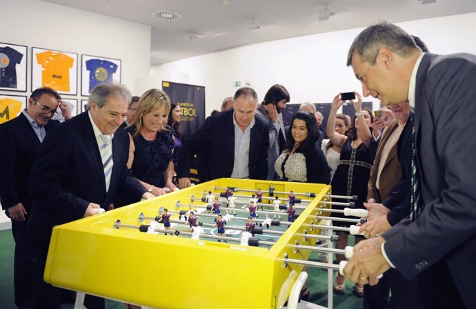 Inauguración exposición El Planeta del Futbol        