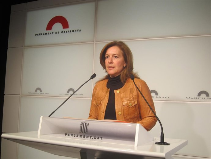 La portavoz de C's en el Parlament, Carina Mejías