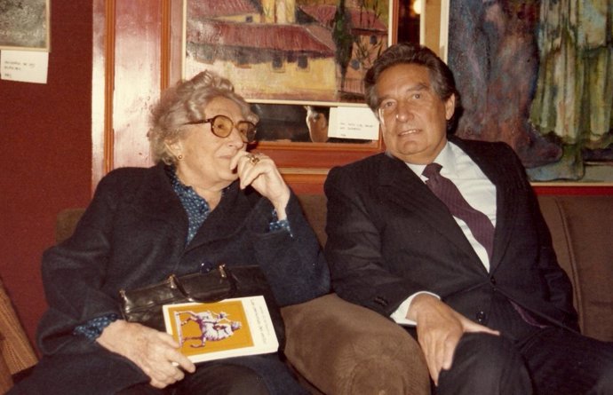 Rosa Chacel y Octavio Paz