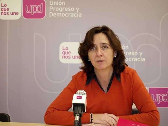 La responsable regional de UPyD Fuensanta Máximo